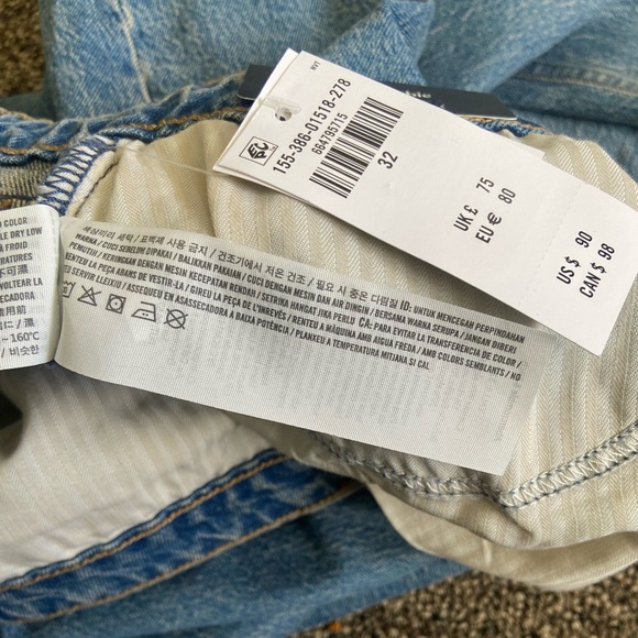 Abercrombie & Fitch, curve love jeans Straight-Leg Women’s Jeans size:32 - Picture 12 of 16